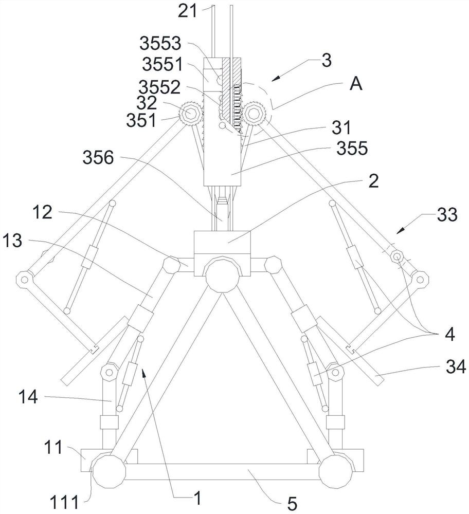 Steel structure firmness detection system and detection method