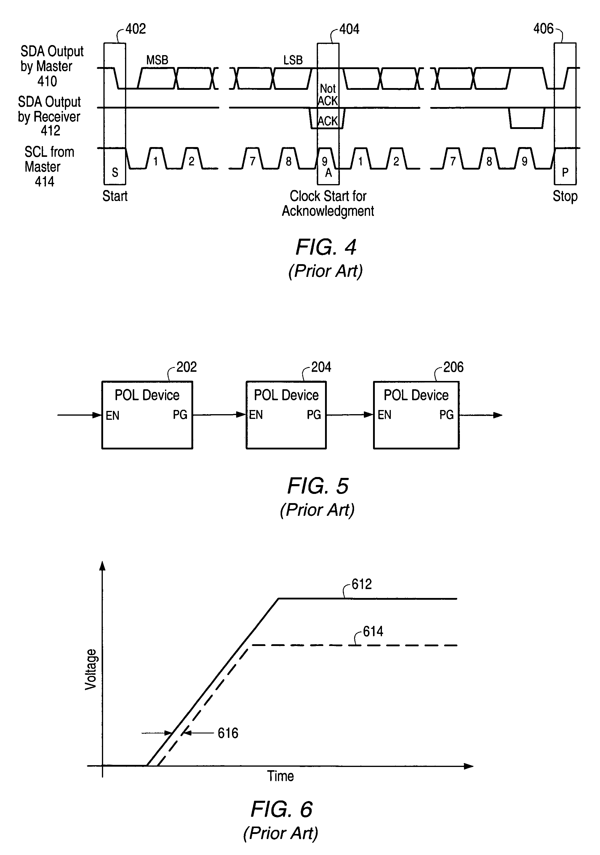 Method for using a multi-master multi-slave bus for power management