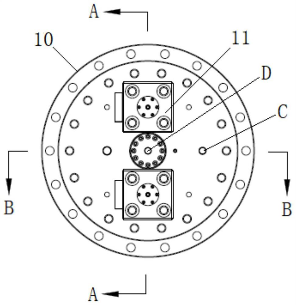 Efficient child-mother cylinder and hydraulic control system thereof