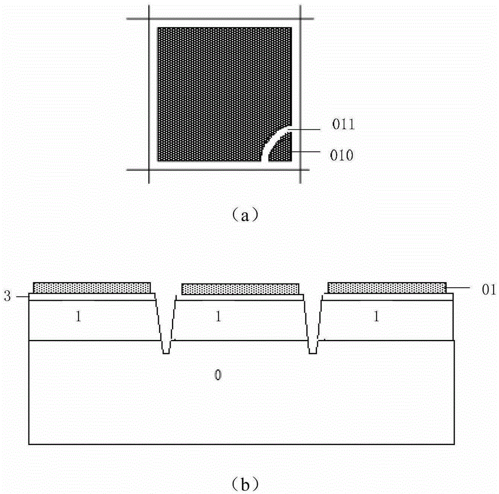 A kind of laser stripping film LED and preparation method thereof