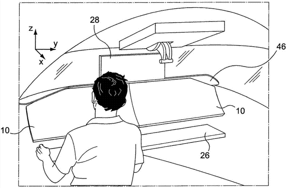 Aircraft cockpit, in particular the front portion of an aircraft cockpit