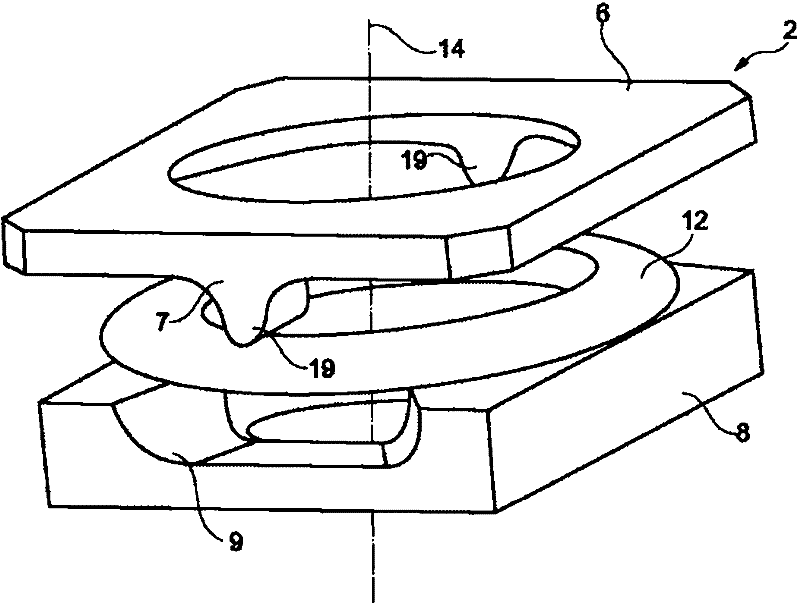 Car gear shifter with shock absorber