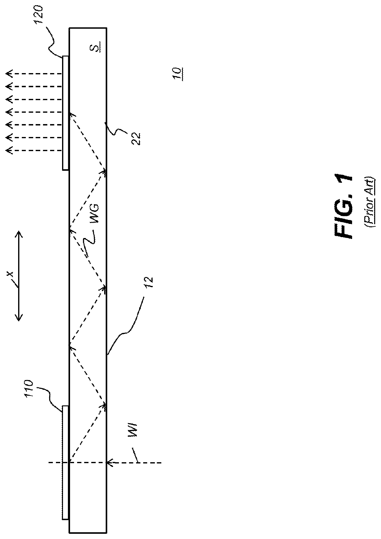 Two channel imaging light guide with dichroic reflector