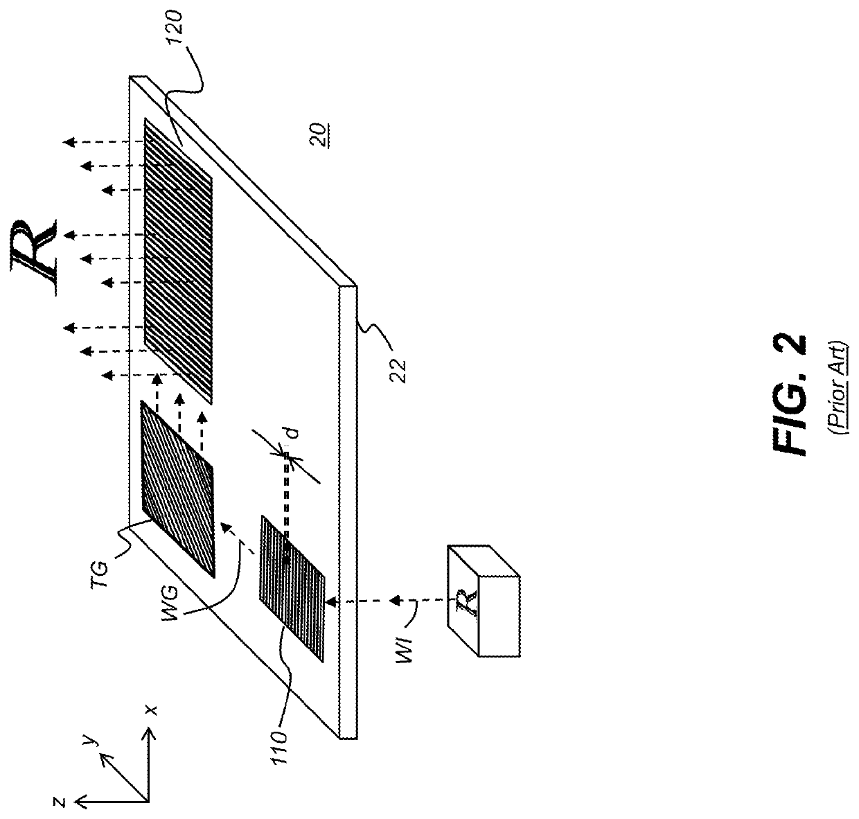 Two channel imaging light guide with dichroic reflector