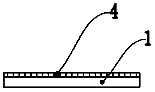 Preparation method of one-step sintered glass-ceramic composite board