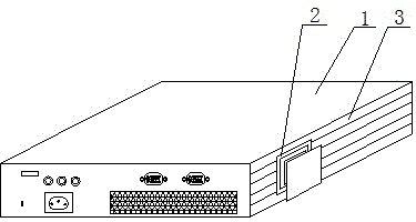 Projector capable of measuring temperature and humidity