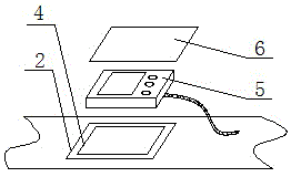 Projector capable of measuring temperature and humidity