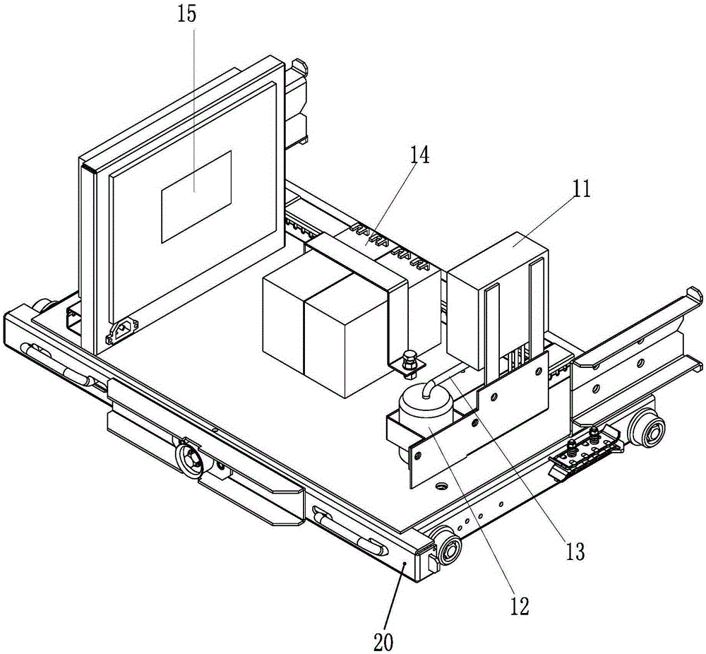 Dehumidifying handcart for moving-open style switchgear