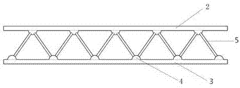 Impact wave composite energy dissipation protection device