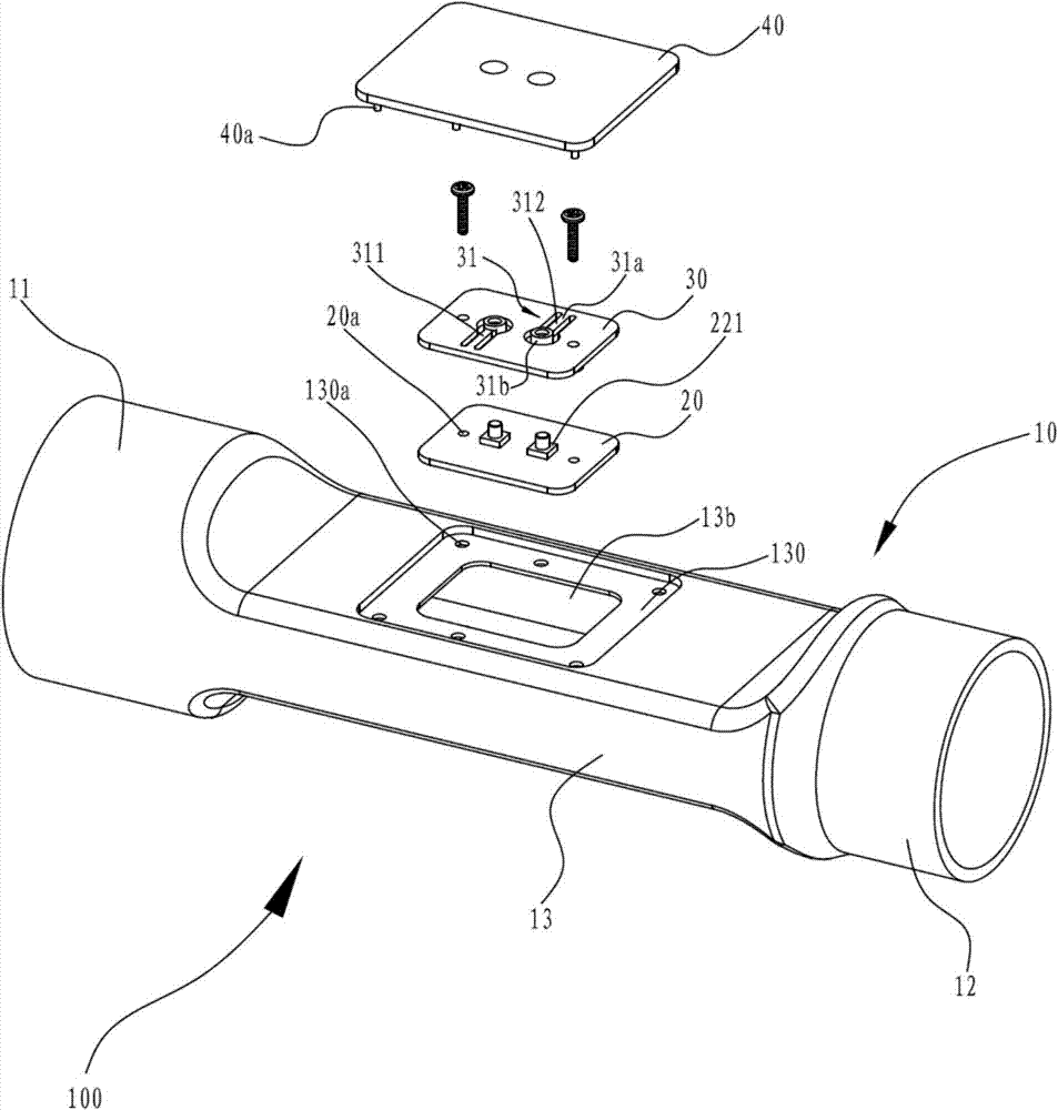 Lamp button structure