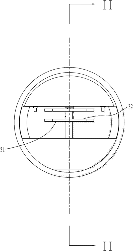 Lamp button structure