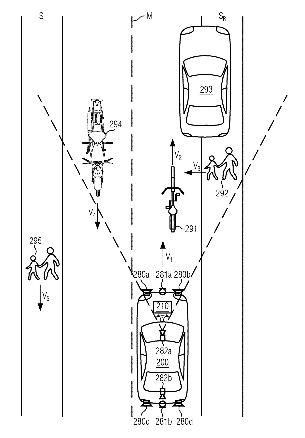 System and method for external sound synthesis of a vehicle