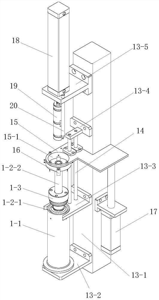 Retarder disassembling and assembling device and method