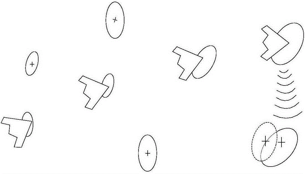 Unmanned reconnaissance aerial vehicle synchronous positioning and picture compositing method based on self-adaption EKF