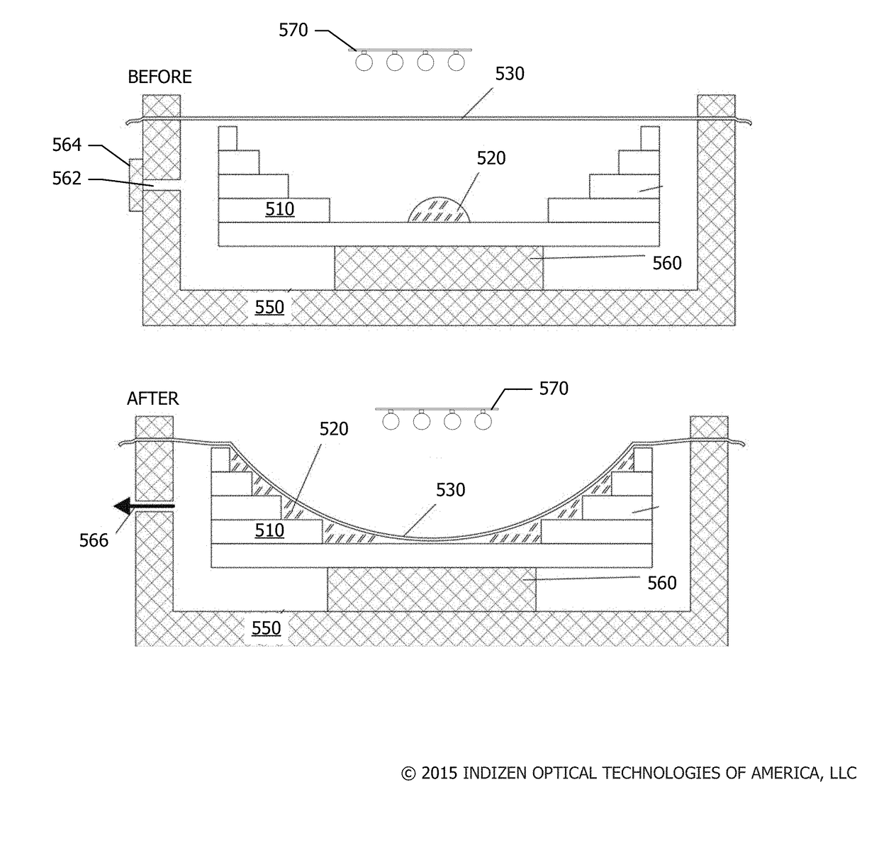 Smoothing of 3D printed lenses