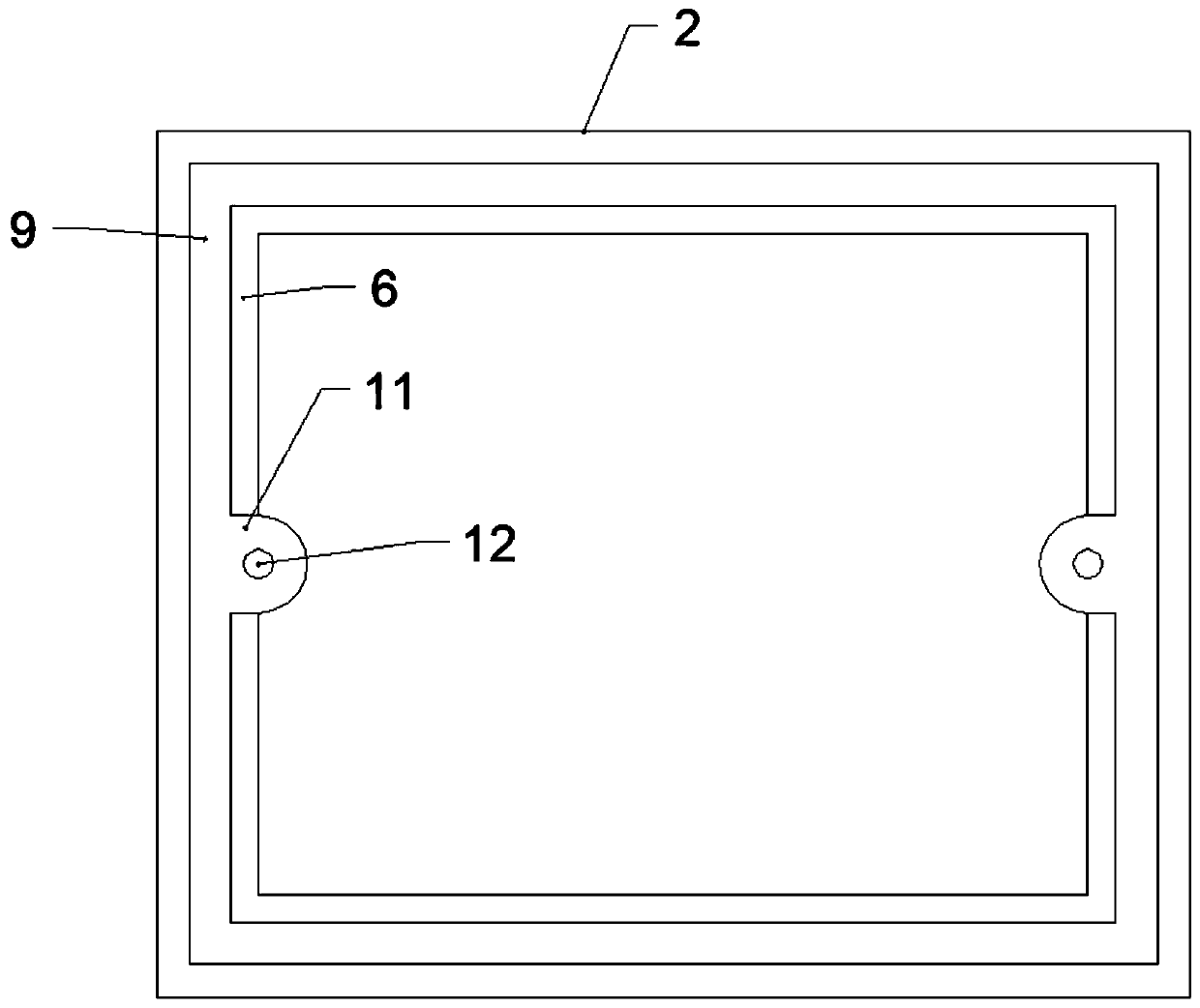 Transparent box with good sealing performance