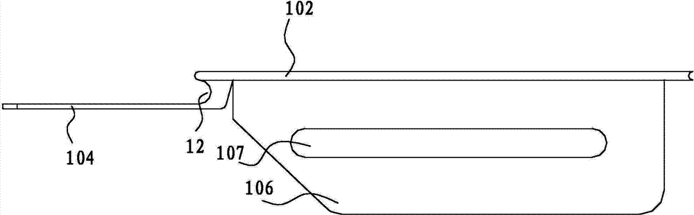 Hemming sewing auxiliary device and hemming sewing method