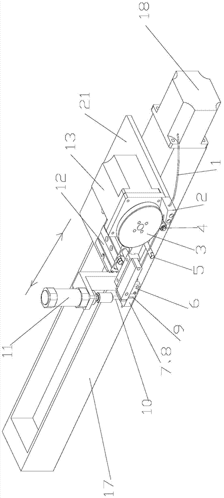 An automatic insertion and introduction device for combined fireworks