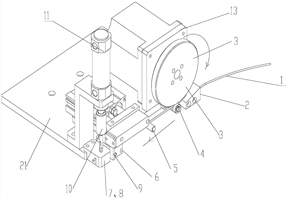 An automatic insertion and introduction device for combined fireworks