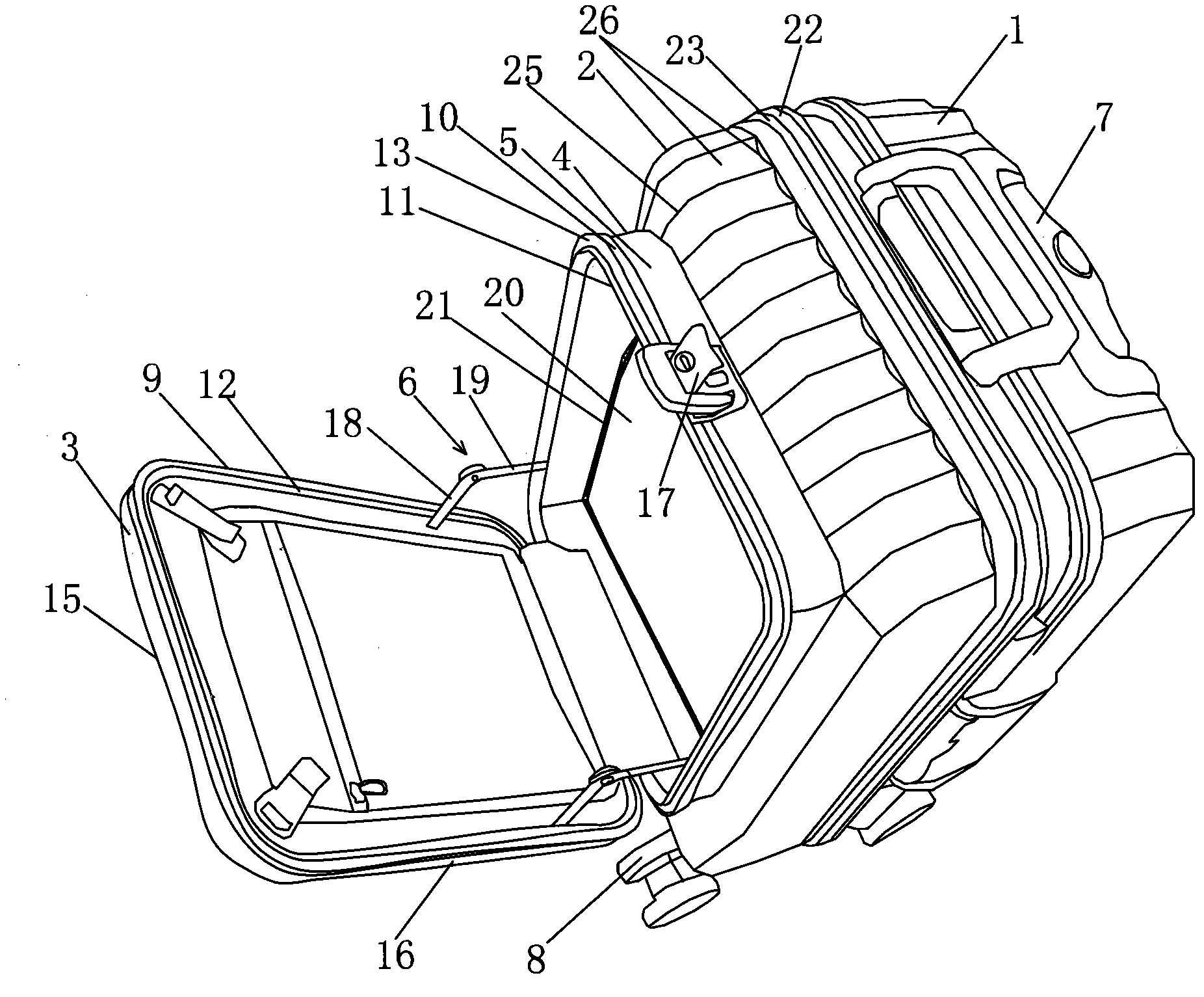 Draw-bar box