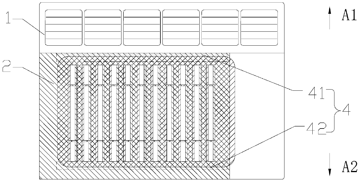 A control method for a controllable air volume device in an air conditioner