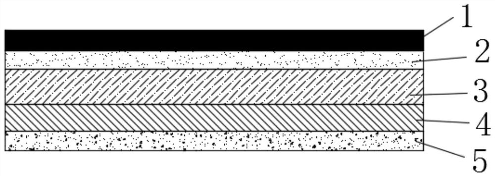 A preparation method of digital inkjet printing water transfer printing film, water transfer printing film and water transfer printing method