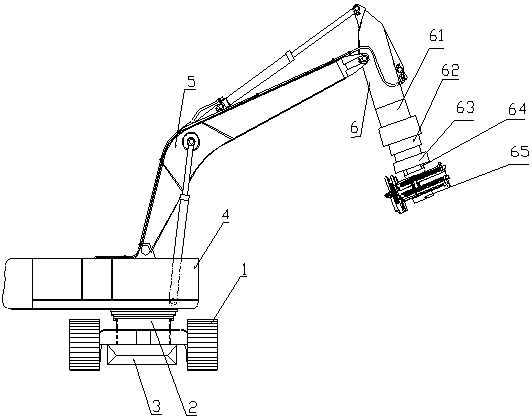 A dam building machine with stacked sandbags for flood control and flood control dam breach