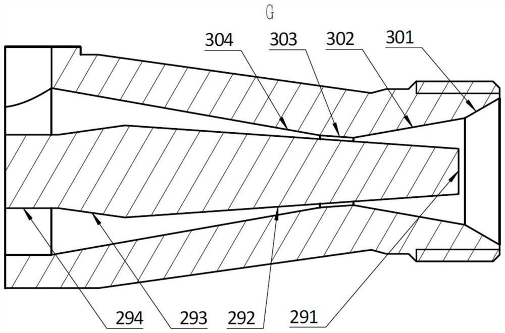 A cavitation venturi