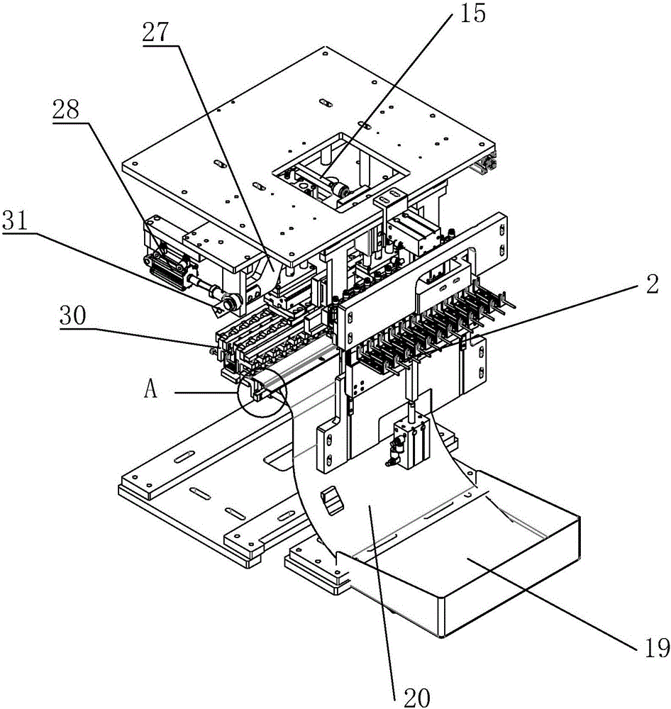 Mechanism for assembling bottle inserting needle assemblies of infusion tubes with guide tubes