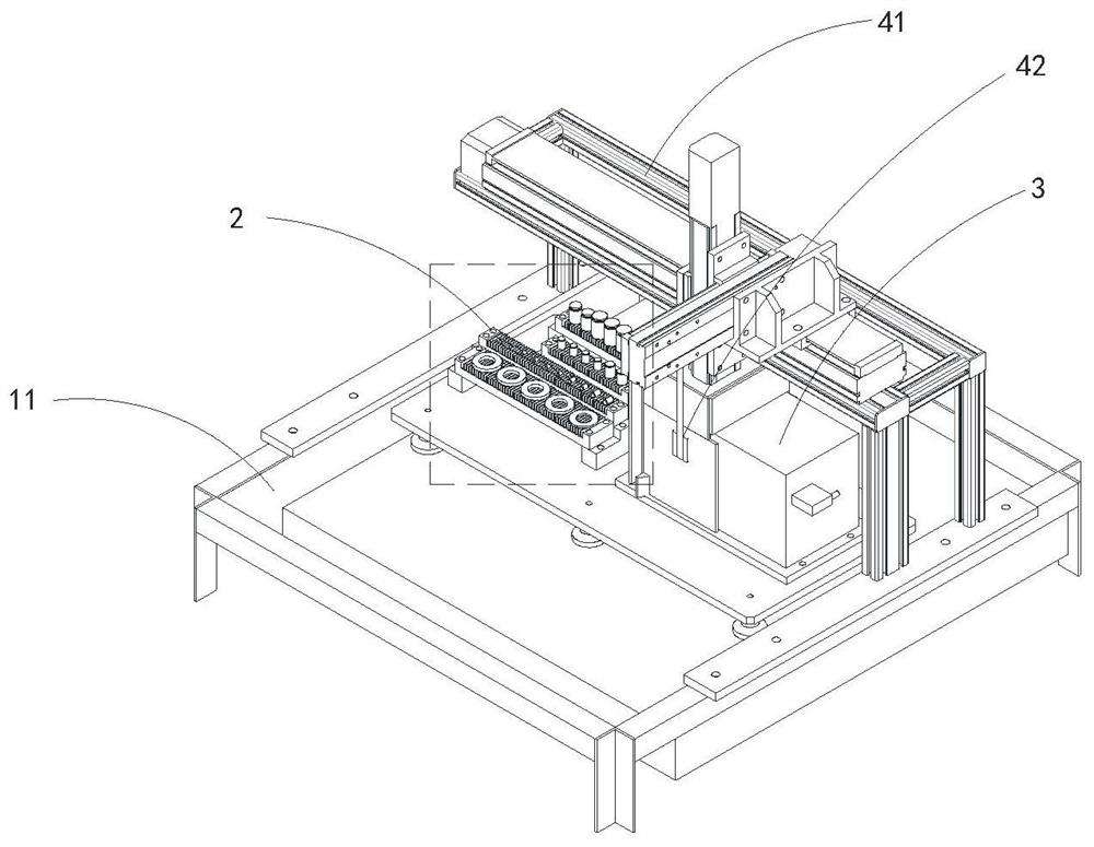 A device for double weight transmission and alternate loading