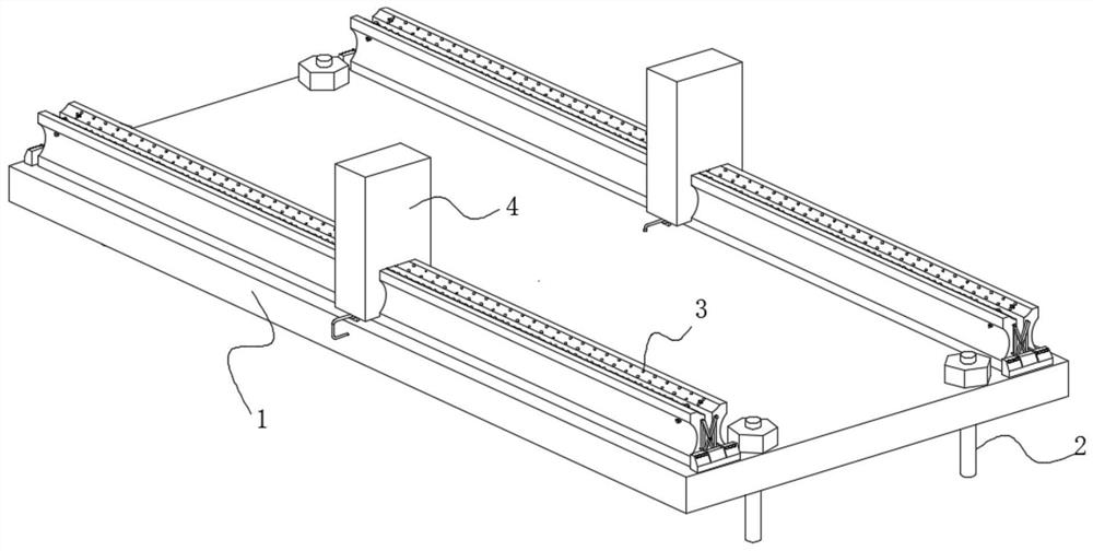 A column mobile machine tool light machine