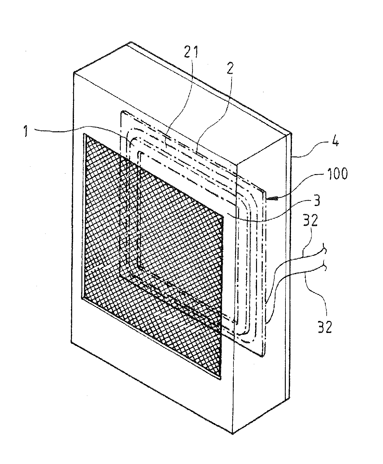 Ultra-thin loudspeaker structure