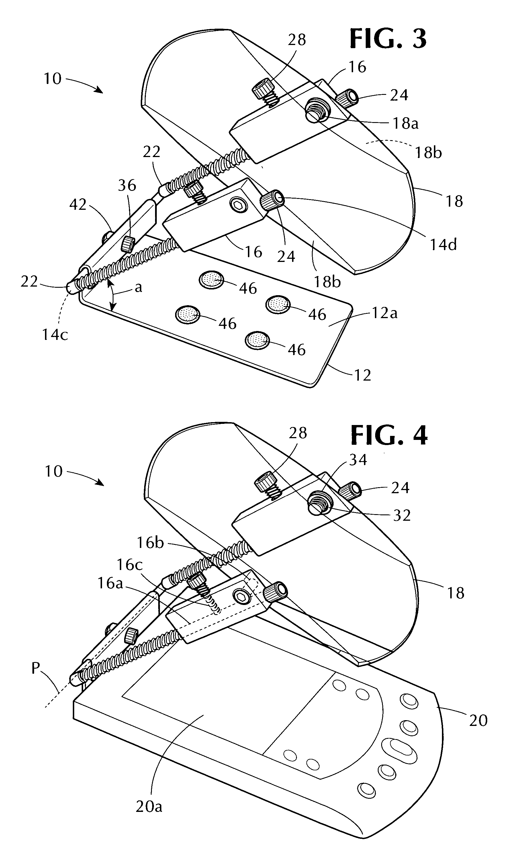 Portable magnifier for hand-held portable electronic device