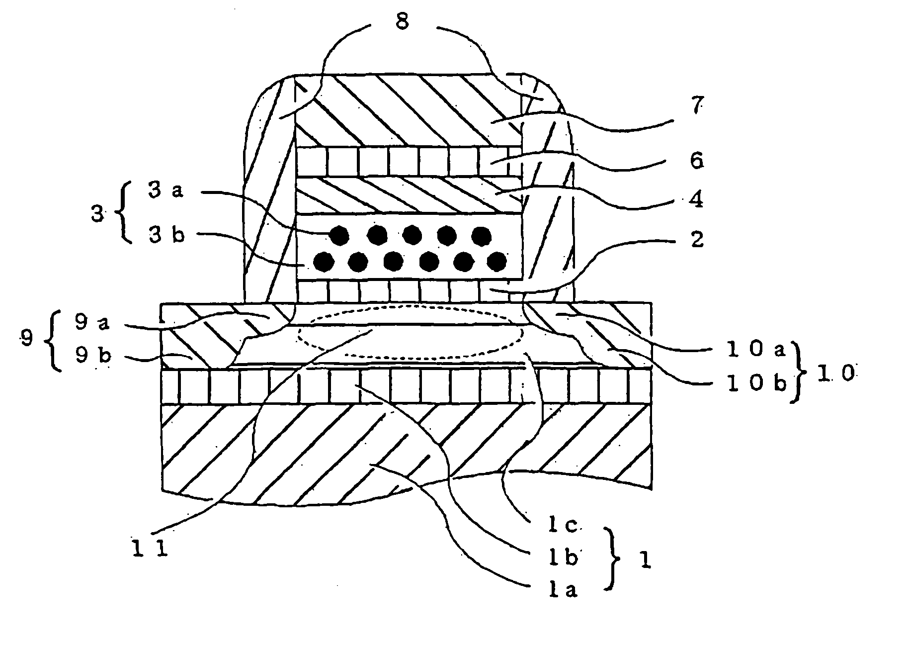 Novolatile semiconductor memory device and manufacturing process of the same