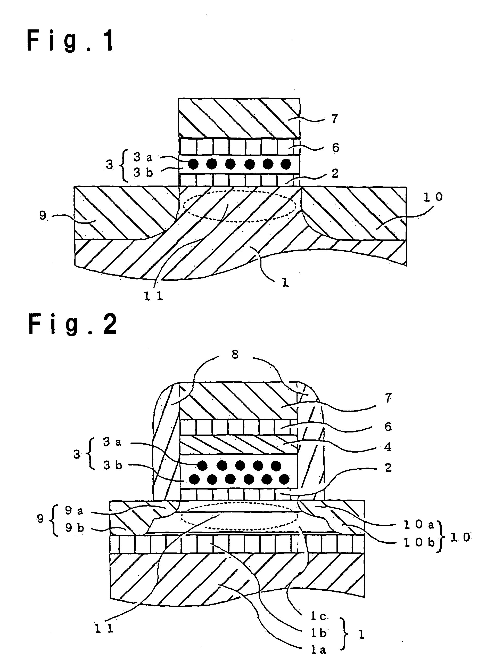 Novolatile semiconductor memory device and manufacturing process of the same