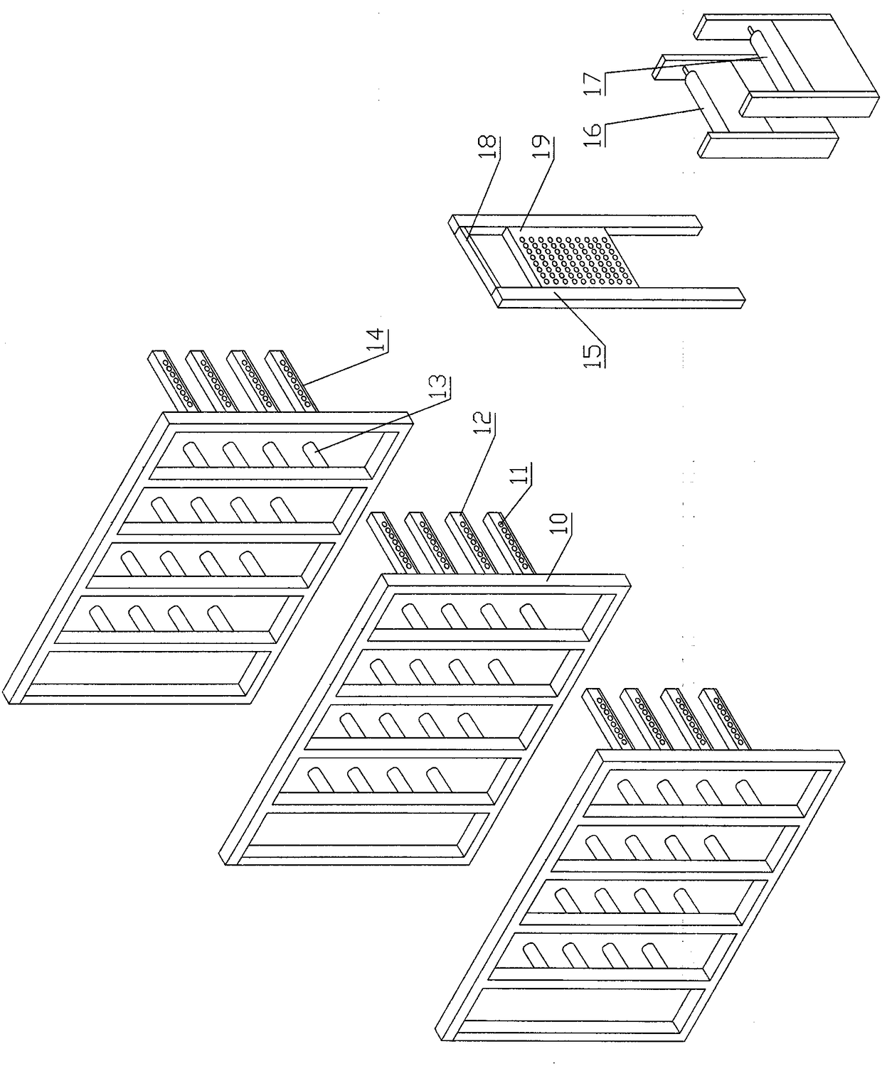 Method for processing semi-shading sunshade fabric