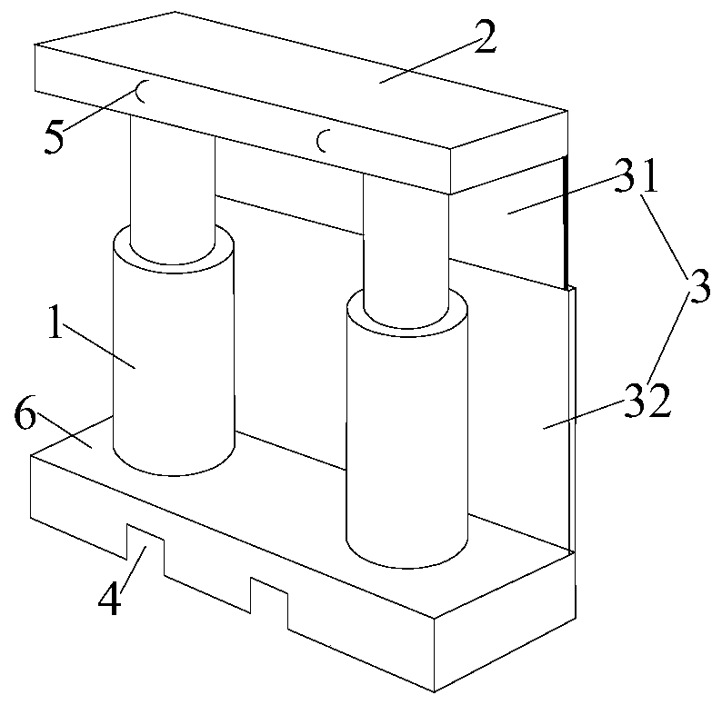 Blocking gangue system, blocking gangue device and roadway support method