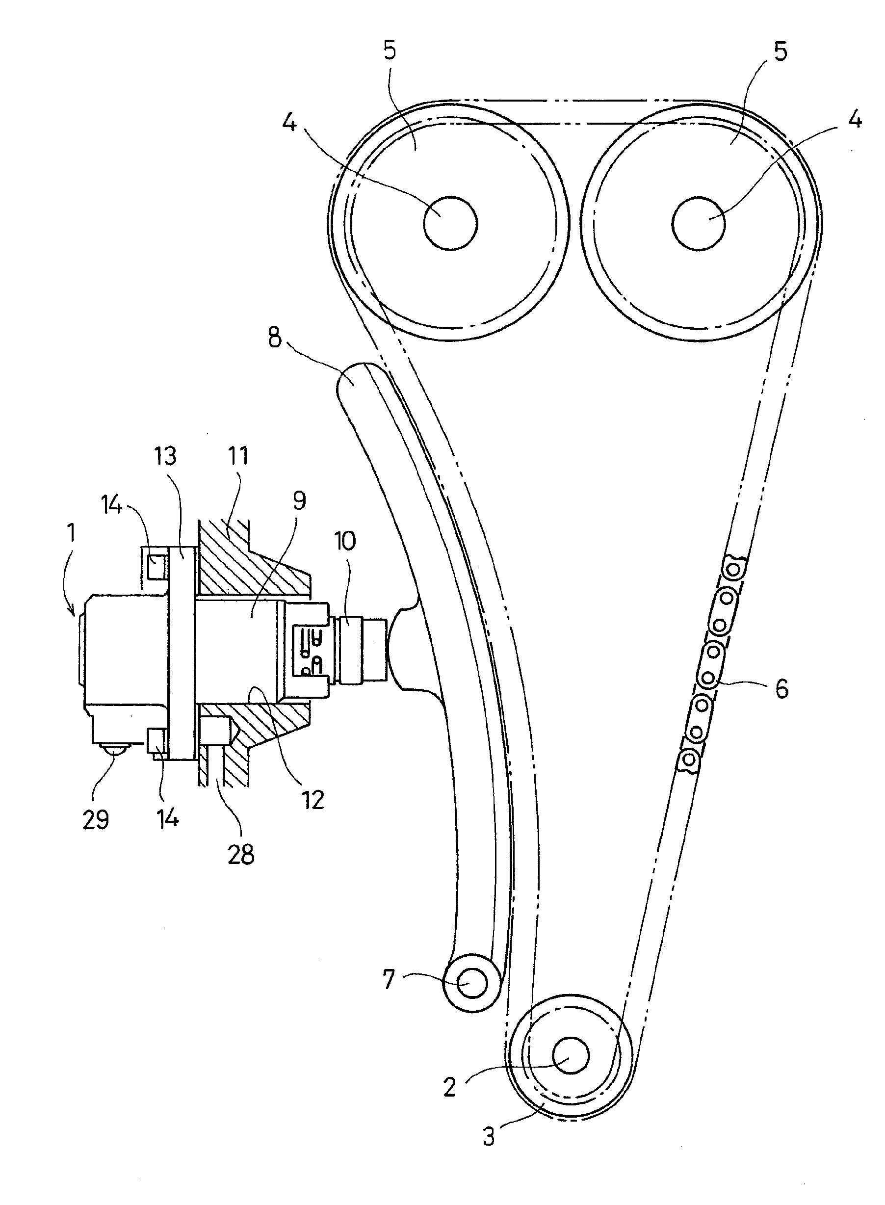 Chain tensioner