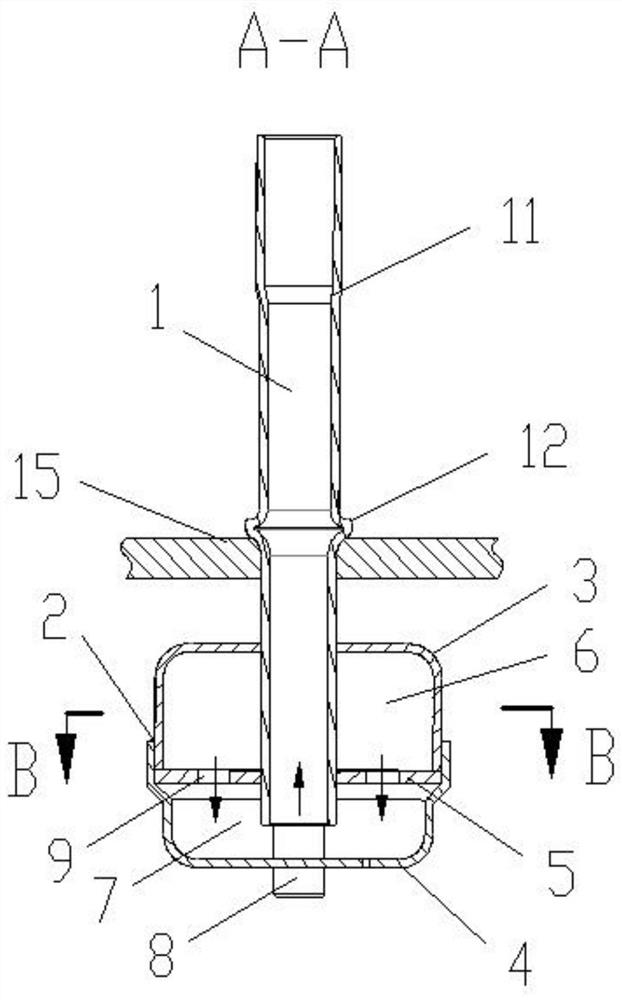 Exhaust pipe and exhaust cavity assembly for rotor compressor