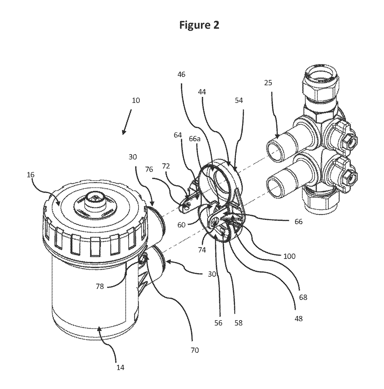 Magnetic separator and release tool therefor