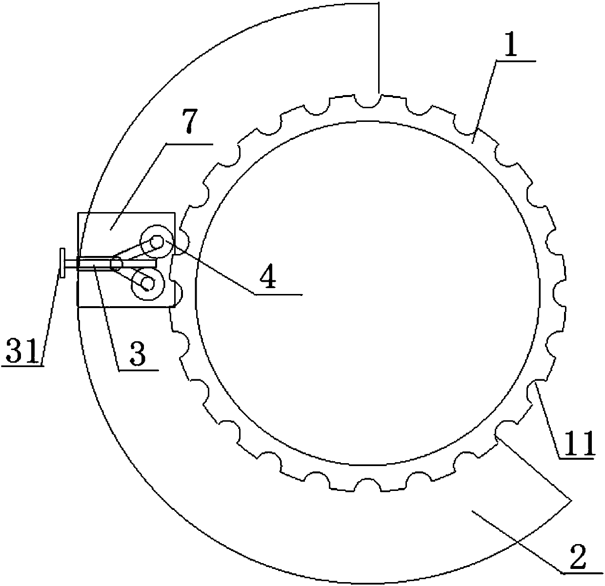 A filling liquid level double wheel control system