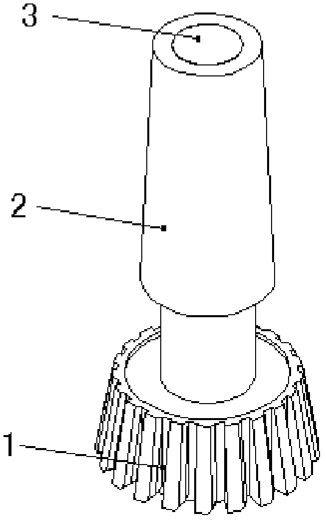 A damping and vibration-reducing tool rod