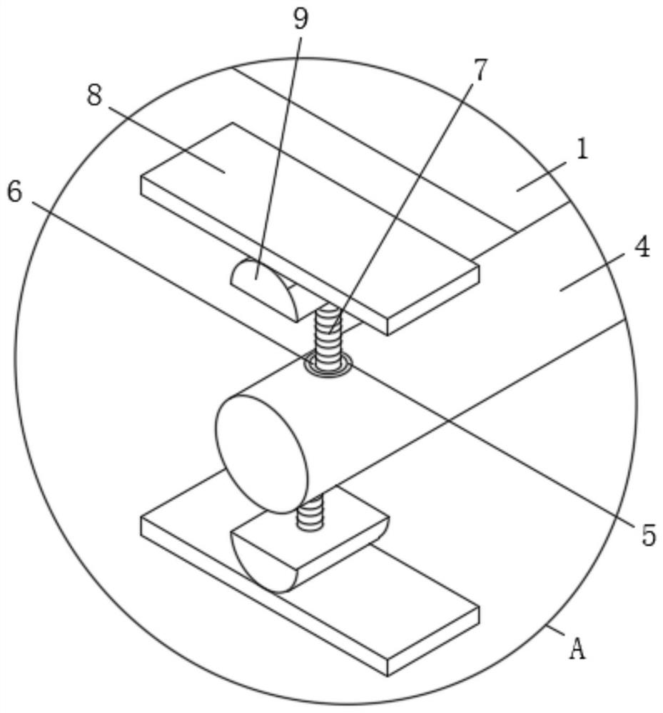 A fast-installed and highly adaptable textile creel mechanism