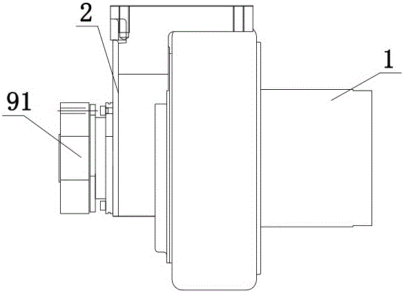 An electric drive pallet truck and its electric drive wheel