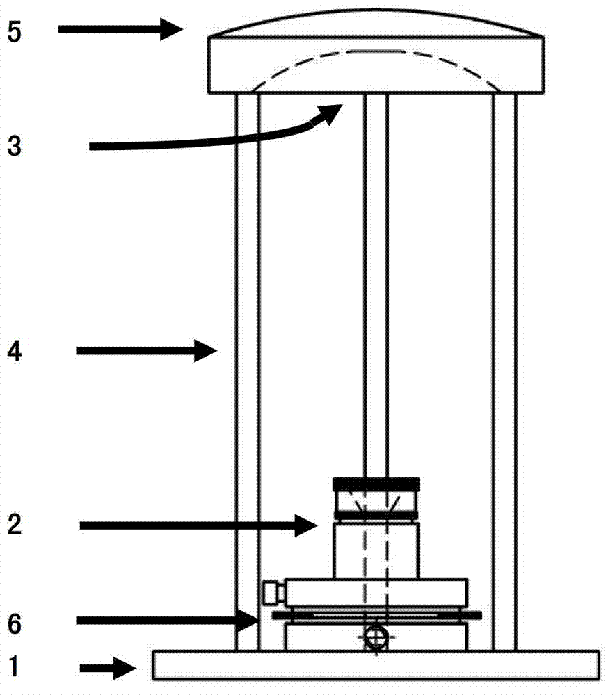 Hyperbolic concave refractive and reflective panorama camera and making method and application thereof