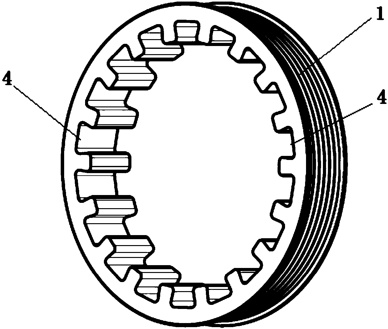 Integrated crankshaft torsion damper assembly