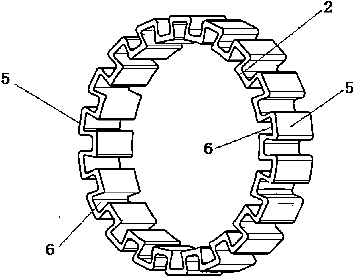 Integrated crankshaft torsion damper assembly