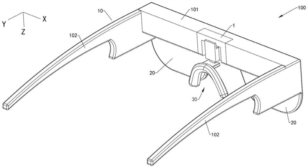 Nose pad assembly and head-mounted display device