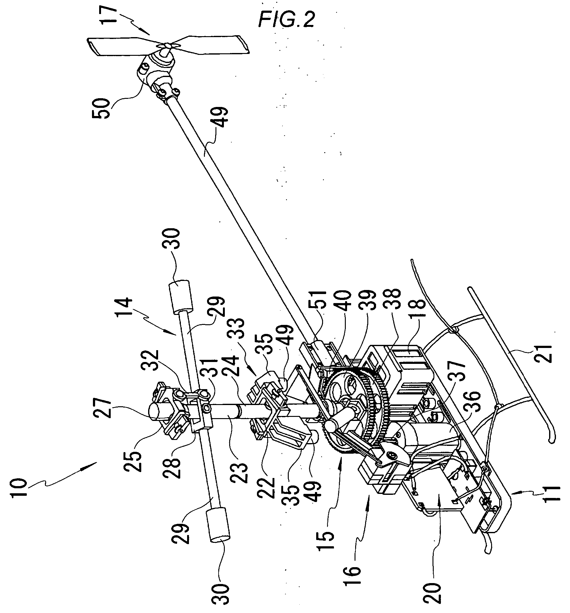 Radio control helicopter toy