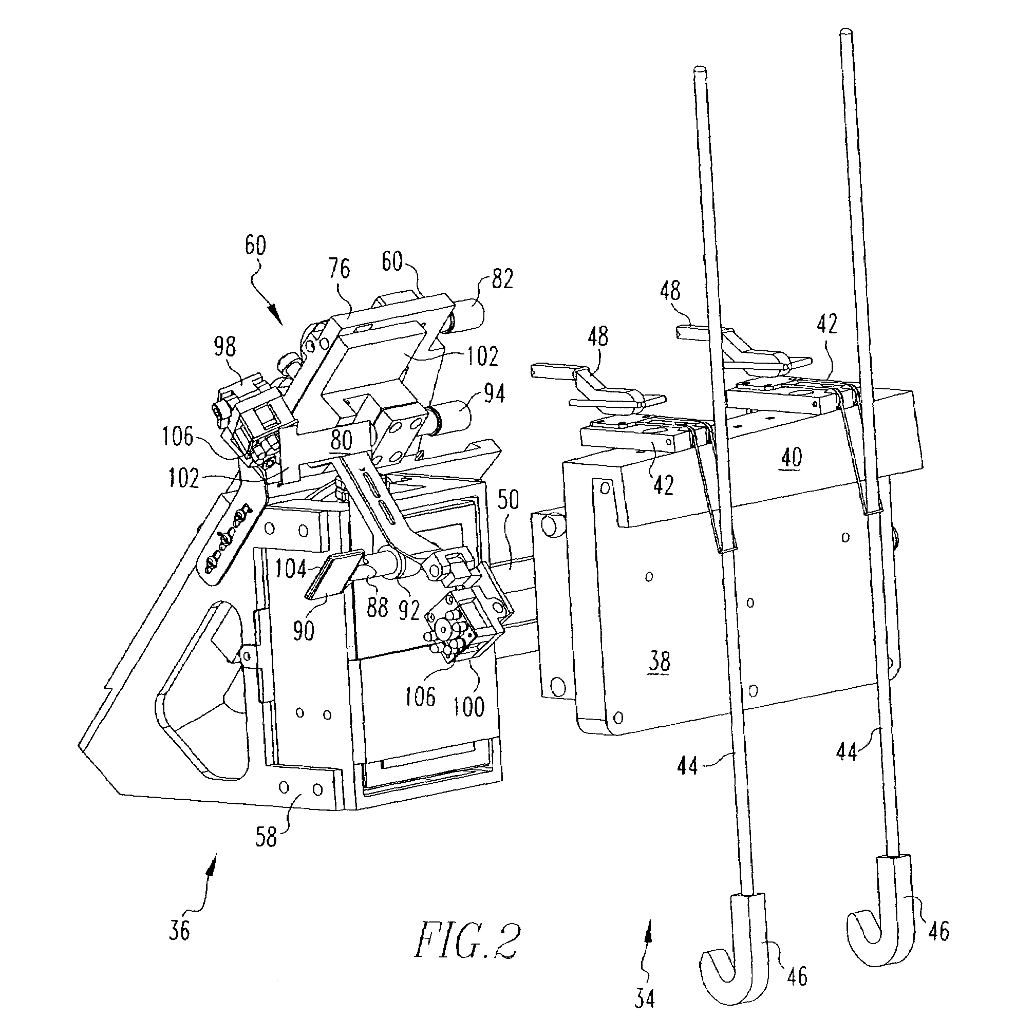 Inspection carriage for turbine blades